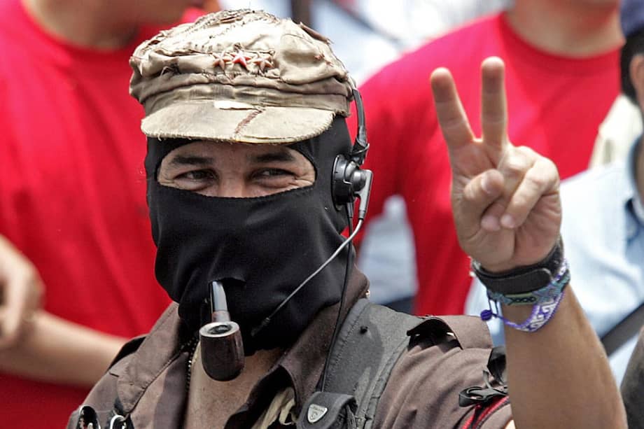 El ‘Subcomandante Marcos’, el líder del Ejército Zapatista de Liberación Nacional (EZLN). / AFP