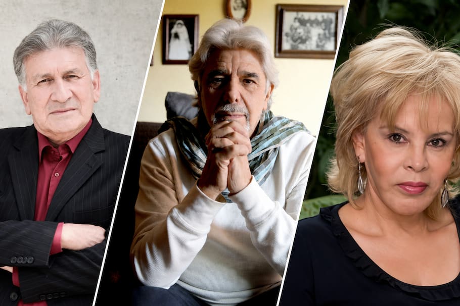 Víctor Cifuentes, Mauricio Figueroa y Gloria Gómez.