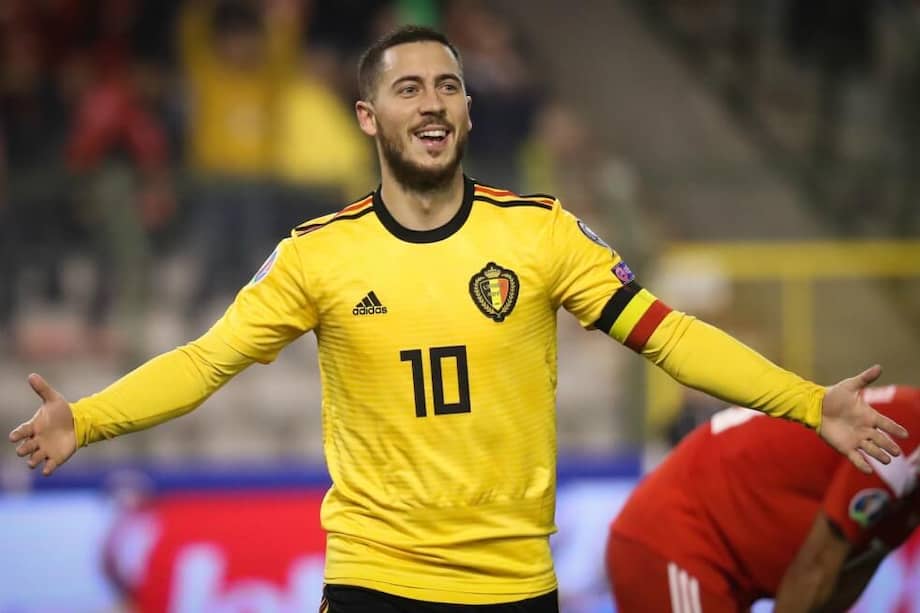 El volante belga Eden Hazard. / AFP