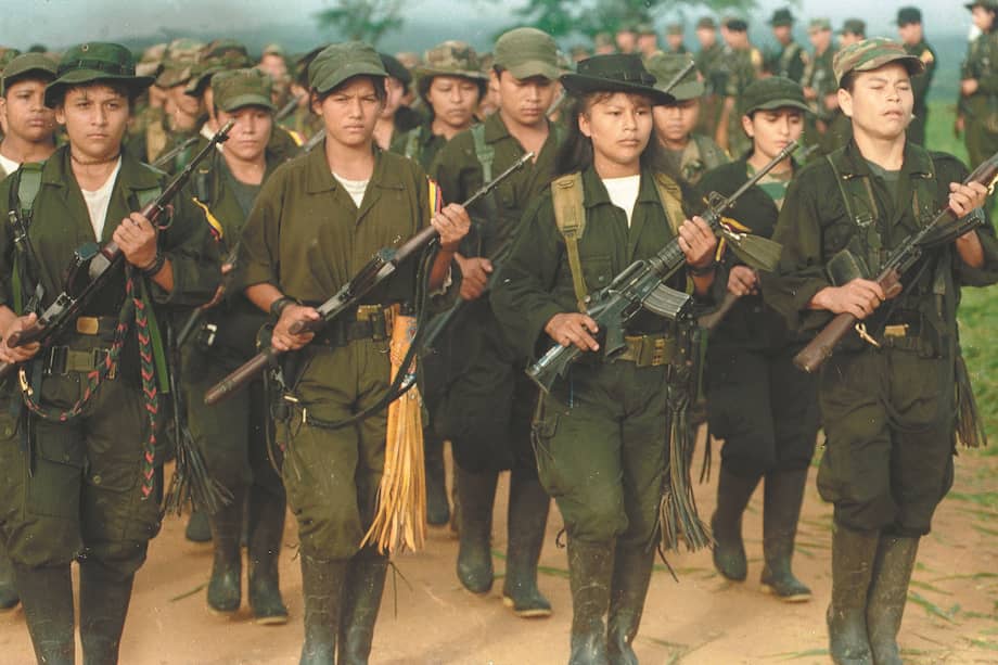 Se estima que el 40% de los combatientes de las Farc son mujeres. / Archivo El Espectador