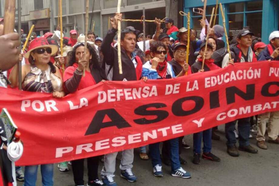 Los maestros decidieron volver hoy a Popayán, pero no se sabe si levantarán el paro. / Cortesía