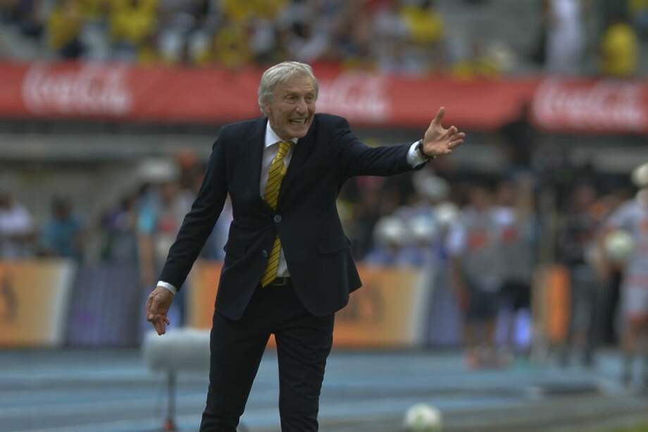 José Pékerman, técnico de la selección de Colombia. Foto: AFP