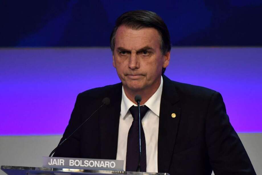 Jair Bolsonaro es el actual presidente de Brasil, quien ya cumple un año de mandato. / AFP