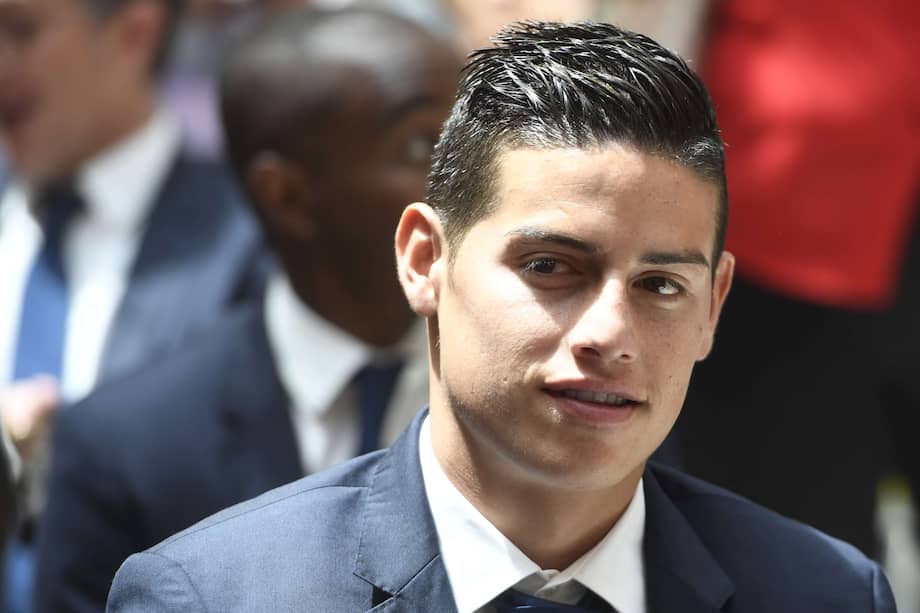 James Rodríguez y su exesposa Daniela Ospina tienen una hija llamada Salomé. / Archivo AFP