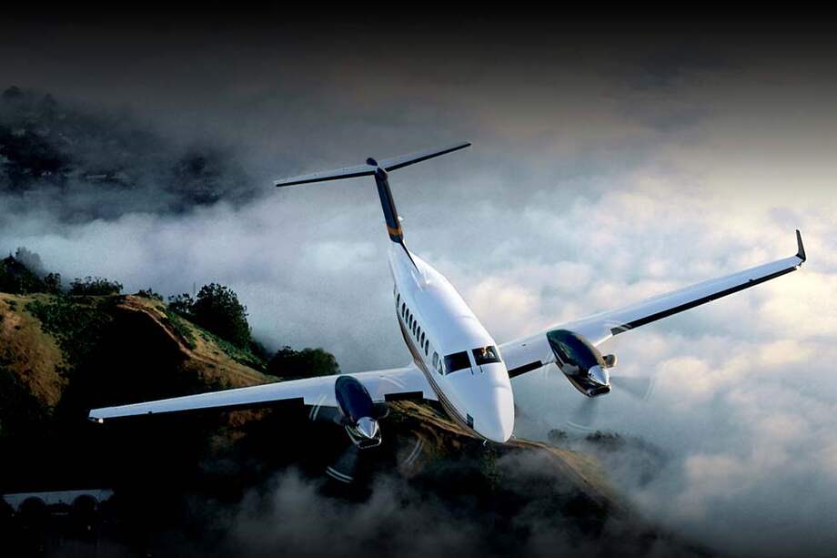 El Beechcraft King Air 350i es descrito como un avión con gran eficiencia de combustible y bajos costos de operación. / Foto: www.beechcraft.com