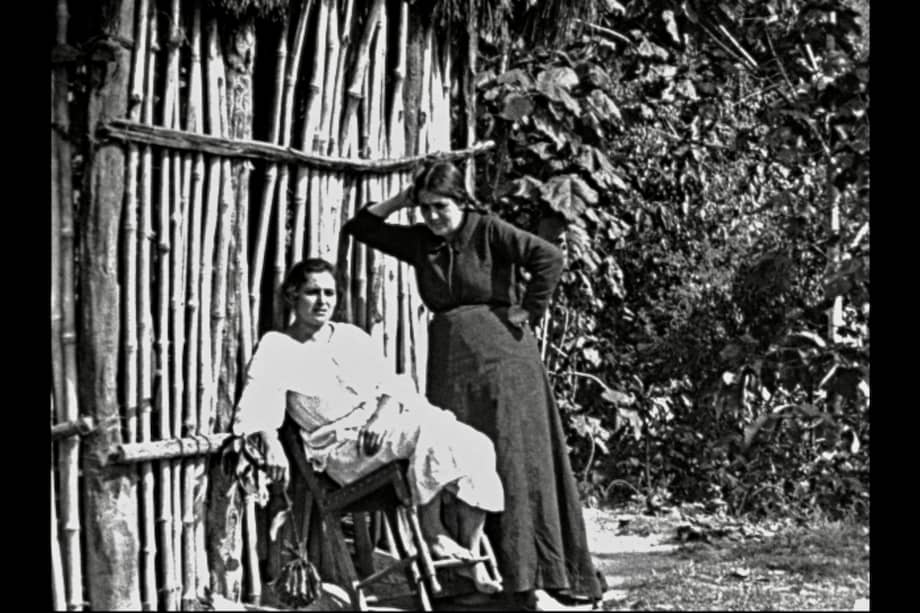 Fotograma de “Madre”, película que se estrenó el 10 Marzo de 1924 en el Teatro Olympia de Manizales. Fue dirigida por Samuel Velásquez.