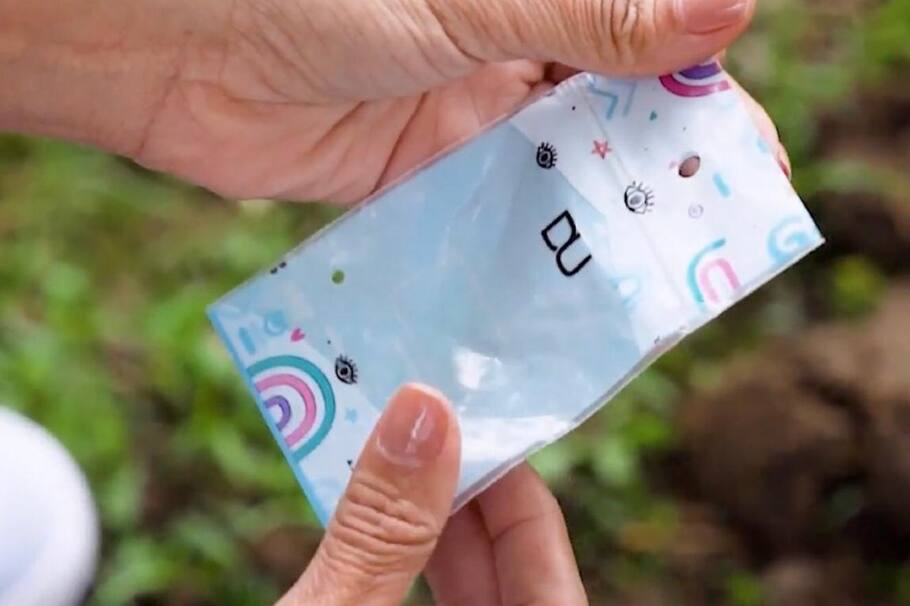 Estos empaque ese degradan y no dejan residuos tóxicos.