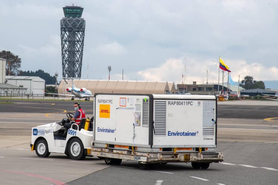 El sábado 20 de febrero llegaron 192.000 dosis de la vacuna china de Sinovac.