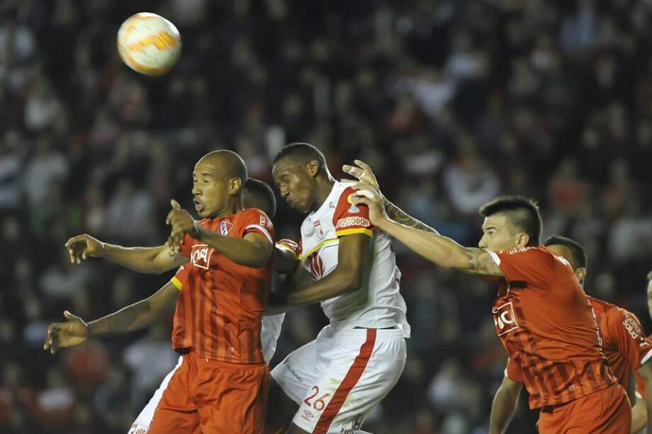 Independiente de Argentina enfrentará el próximo jueves a Santa Fe en El Campín. Foto: AFP