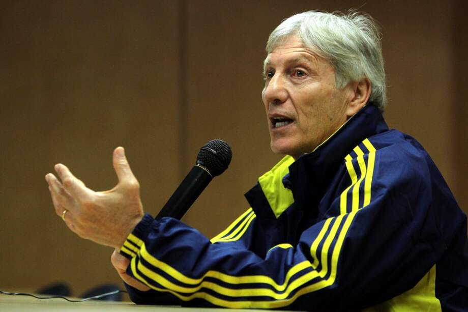 El técnico argentino al frente de la selección Colombia, José Pékerman. / Archivo