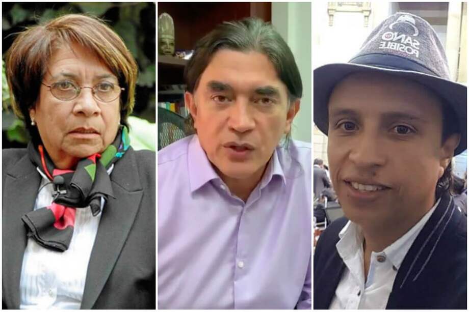 Los senadores Aída Avella, Gustavo Bolívar y Jónatan Tamayo fueron electos bajo la coalición Lista de la Decencia, con la que buscaban salvar la personería jurídica de sus respectivos partidos. / EFE / Captura de Pantalla / Facebook Manguito