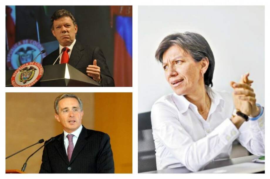 El 'regaño' de Claudia López a Santos y Uribe por su abuso en la reelección