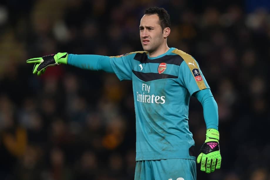 David Ospina será titular con el Arsenal. / AFP