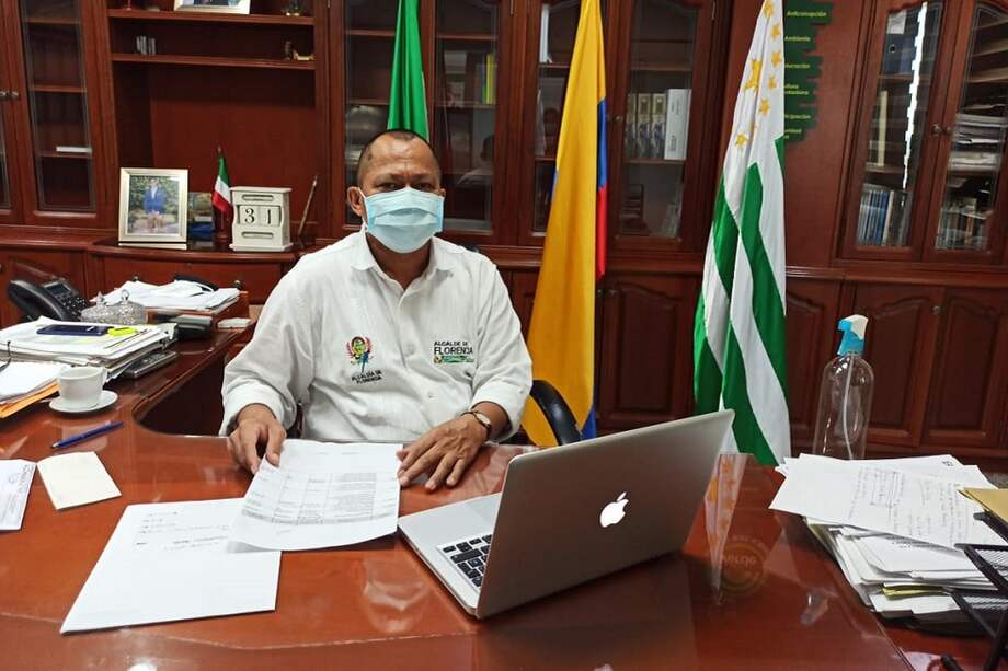 En entrevista con El espectador el alcalde de Florencia, Luis Antonio Ruiz, explicó la situación actual de la pandemia.