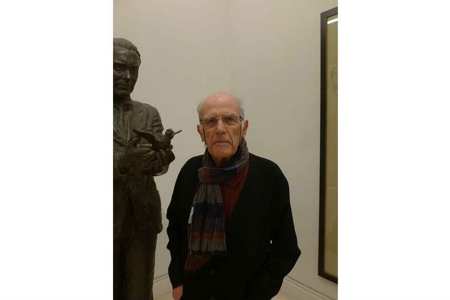 López Hernández fue académico de las Bellas Artes y premio Nacional de las Artes Plásticas en Escultura 1982. / Cortesía