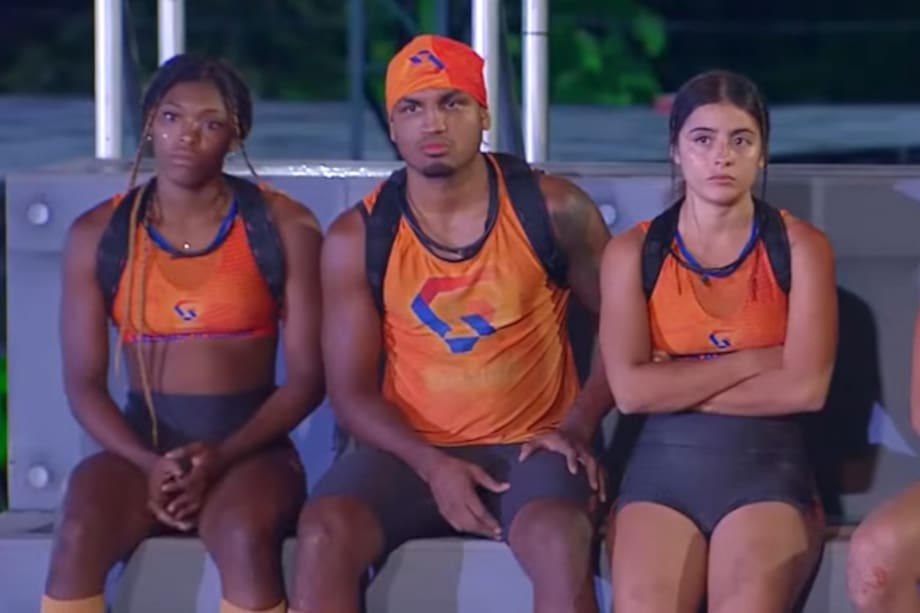 El deportista tuvo que abandonar la 'Ciudad de las cajas' para ser atendido por el equipo médico, luego del ‘Desafío de Sentencia y Servicios’. Así reaccionó Katiuska.