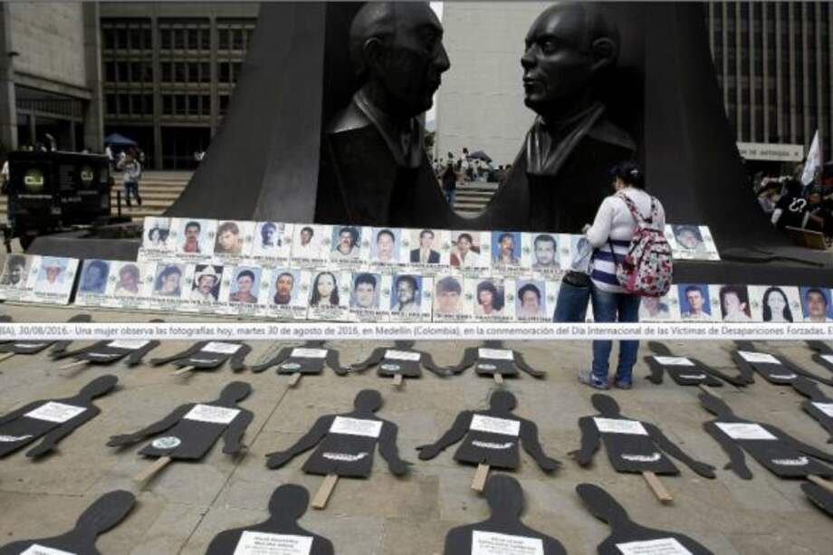 Según informe de Medicina Legal en 2017 se presentaron 6.873 casos de desaparición. La cifra disminuyó en comparación con el 2016. / Archivo El Espectador.