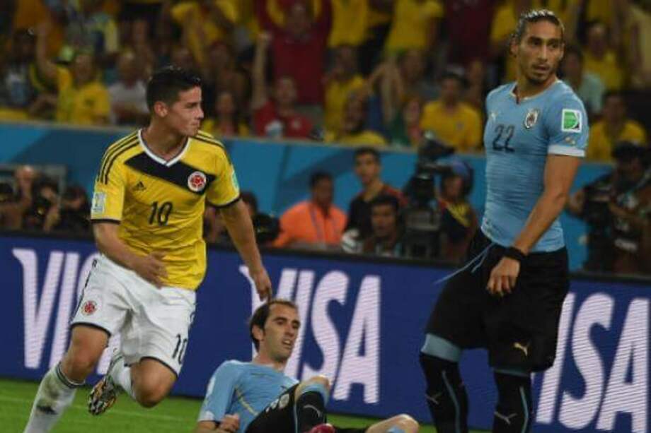 Este sábado, desde las 10:15 a.m., se transmitirá el partido entre el seleccionado colombiano y el uruguayo, jugado en el estadio Maracaná. / Archivo AFP