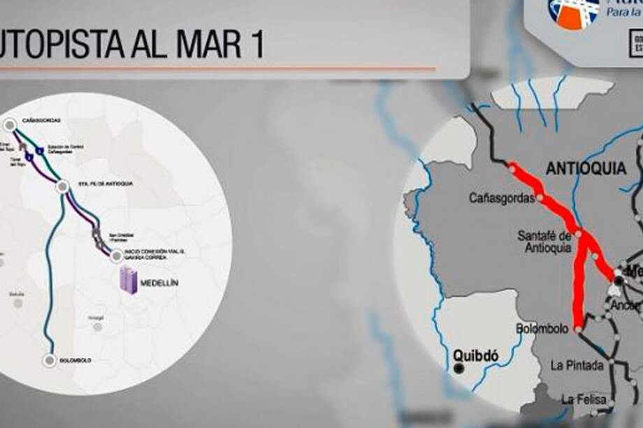 Proyecto vial Autopista al mar 1 / ANI