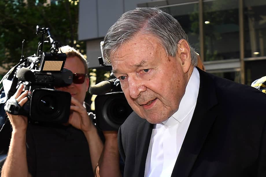 George Pell, cardenal de Australia, fue condenado por la justicia de su país. La sentencia se leerá en febrero de 2019. / AFP