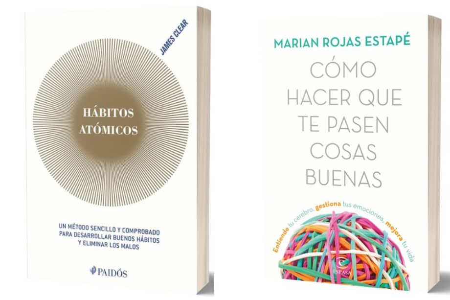 Los dos libros más vendidos en Colombia en 2023.