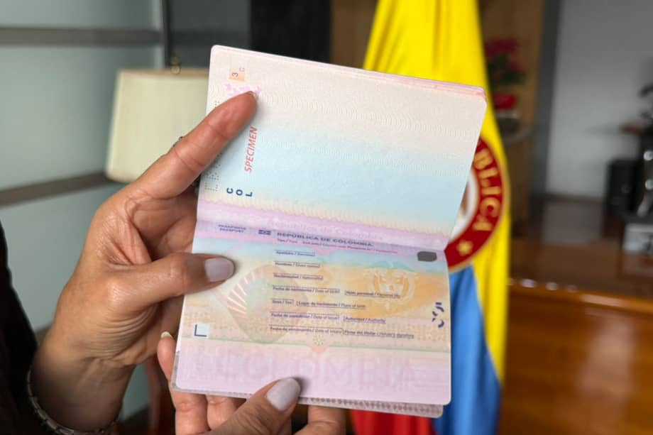 Este es el nuevo pasaporte.