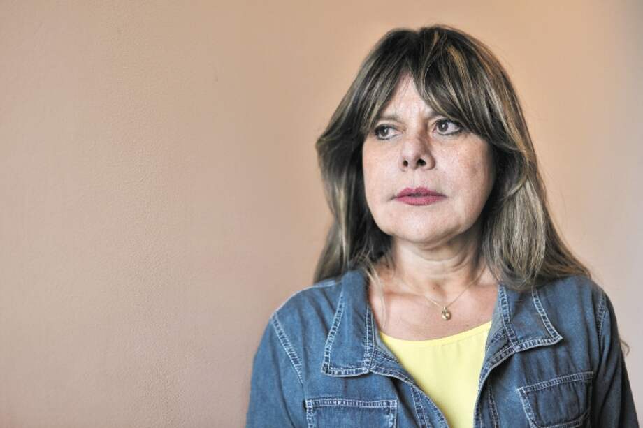 Mariella Barragán, viuda de Bernardo Jaramillo Ossa, reclama por la impunidad que ha rodeado esta investigación durante 28 años. / Óscar Pérez - El Espectador