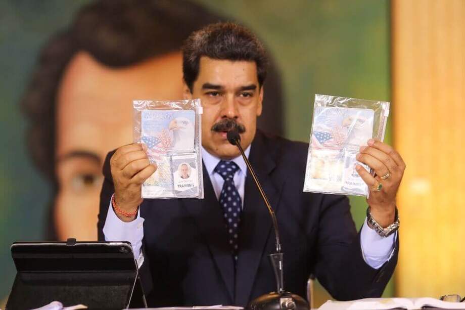 Lo que parecía ser otra acusación sin pruebas de una incursión para derrocar a Nicolás Maduro resultó ser verdad. Es importante que Colombia aclare las dudas sobre la intervención que se vio en Venezuela la semana pasada. / Foto: EFE