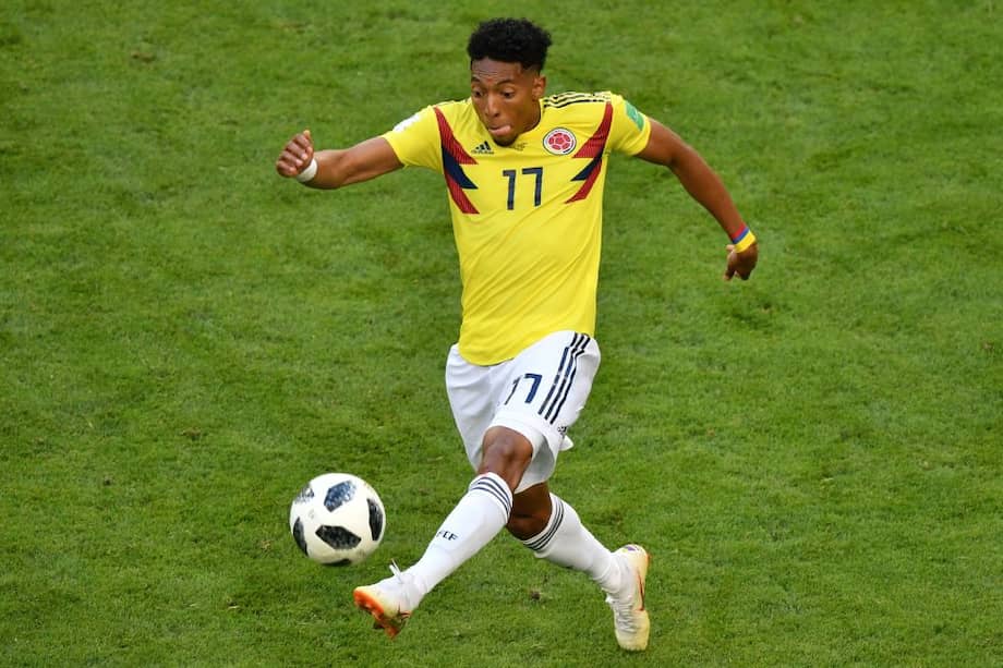 Johan Mojica jugó el Mundial de Rusia 2018 con la selección de Colombia.