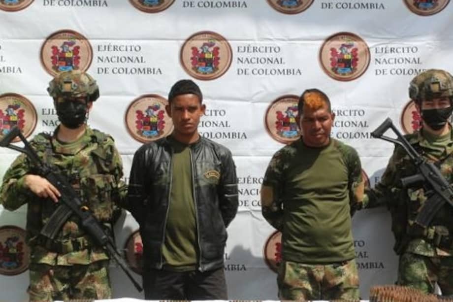 Según el Ejército, la captura se hizo tras enfrentamientos en la zona