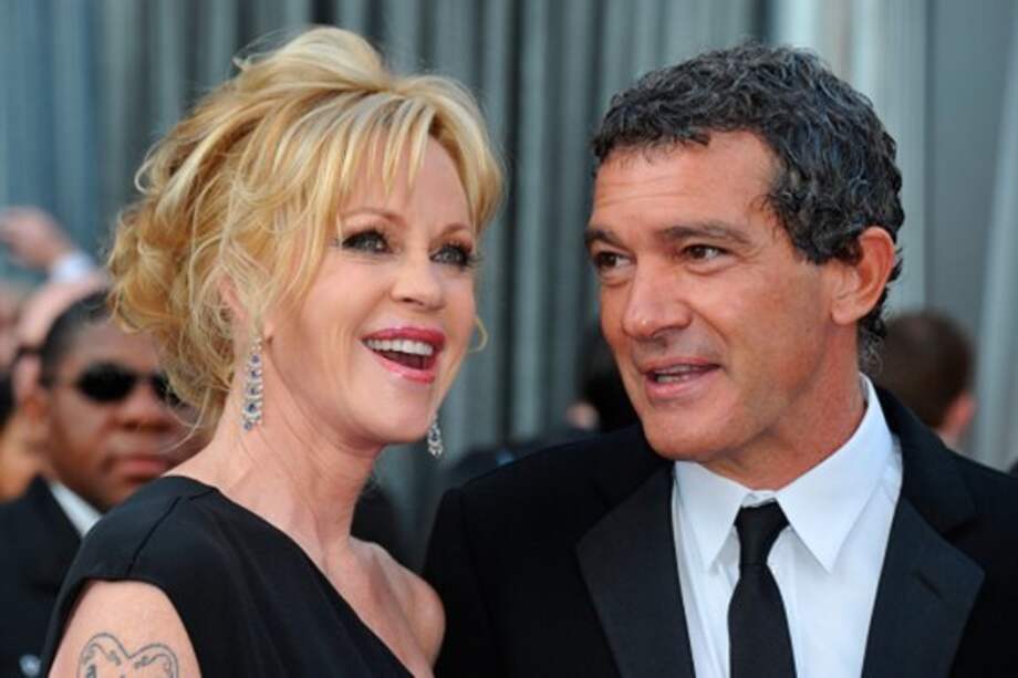 Melanie Griffith y Antonio Banderas.