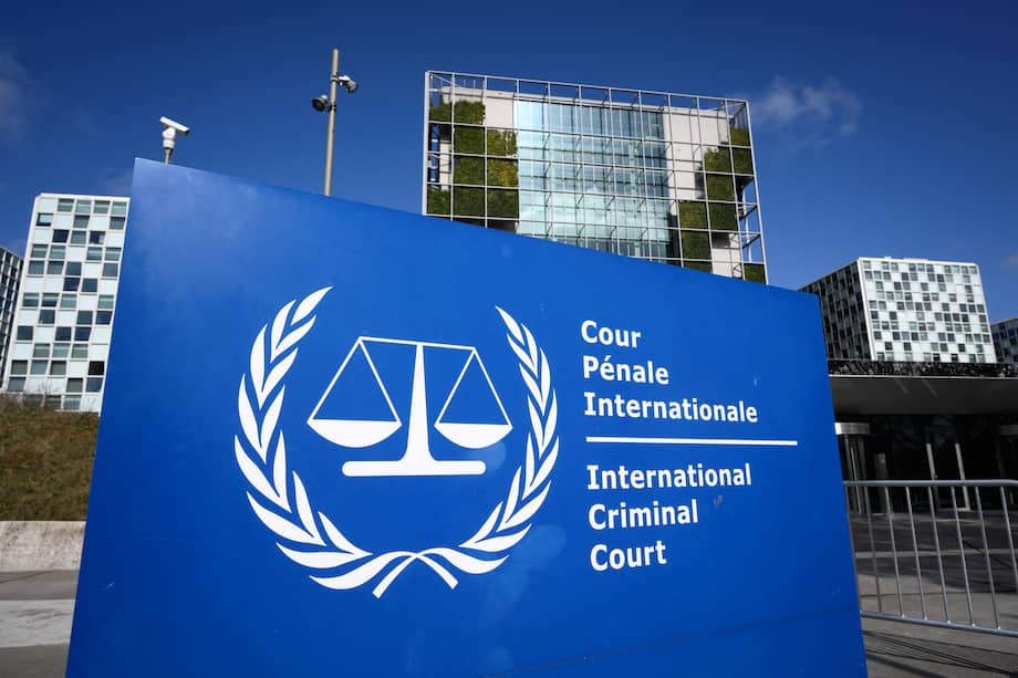 Vista general que muestra el exterior de la Corte Penal Internacional (CPI) en La Haya.