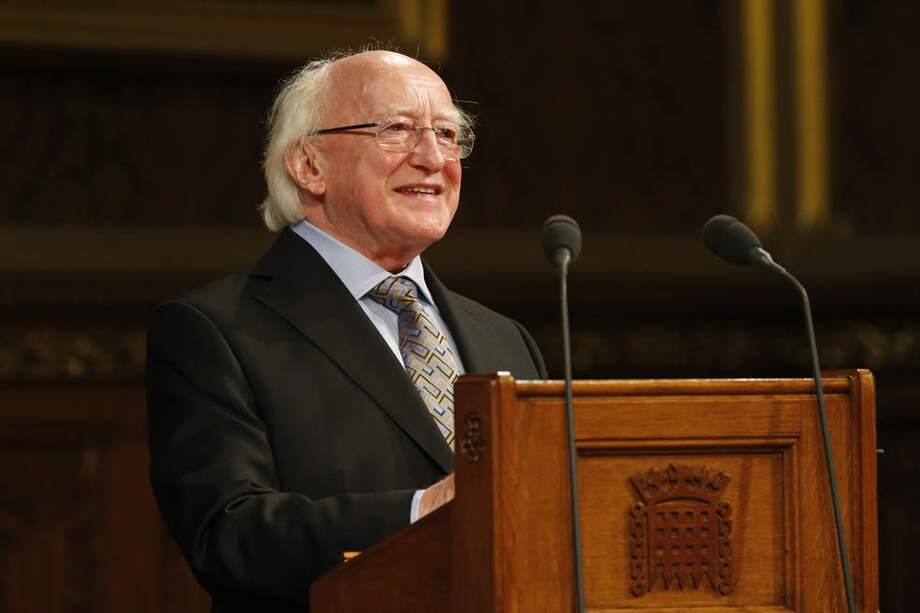 Michael D. Higgins. /AFP