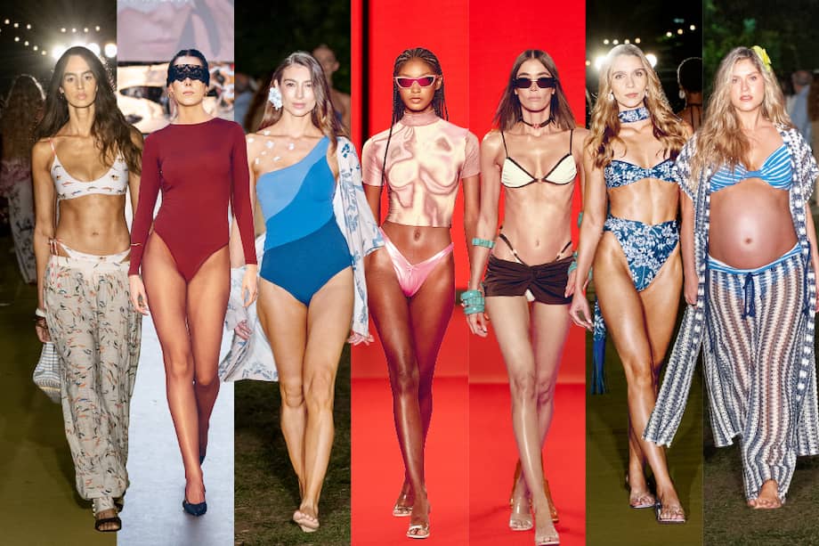 Colombiamoda reunió marcas con propuestas de swimwear como Agua Bendita, la colaboración de Isabel Henao para Bronzini y Wild & Pacific.
/ Cortesía Inexmoda