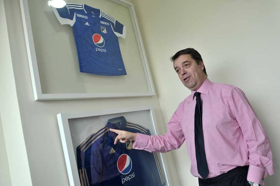 Gustavo Serpa es accionista de Millonarios y representante del mayor grupo accionista./ Óscar Pérez