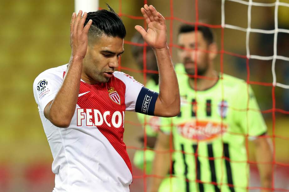 El delantero colombiano suma cuatro goles en esta edición del torneo francés. / AFP