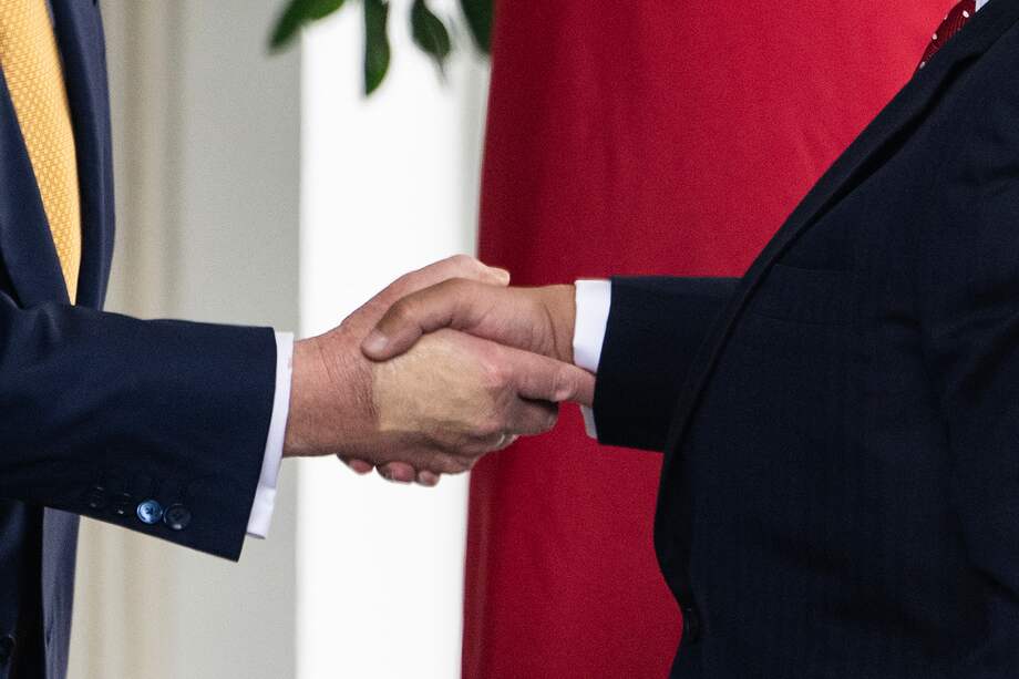 Al presidente Donald Trump le diagnosticaron insuficiencia venosa crónica.