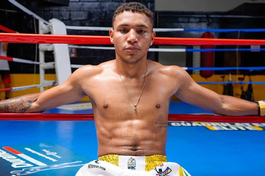 Carlos Alfonso Utria López, boxeador colombiano de 22 años.