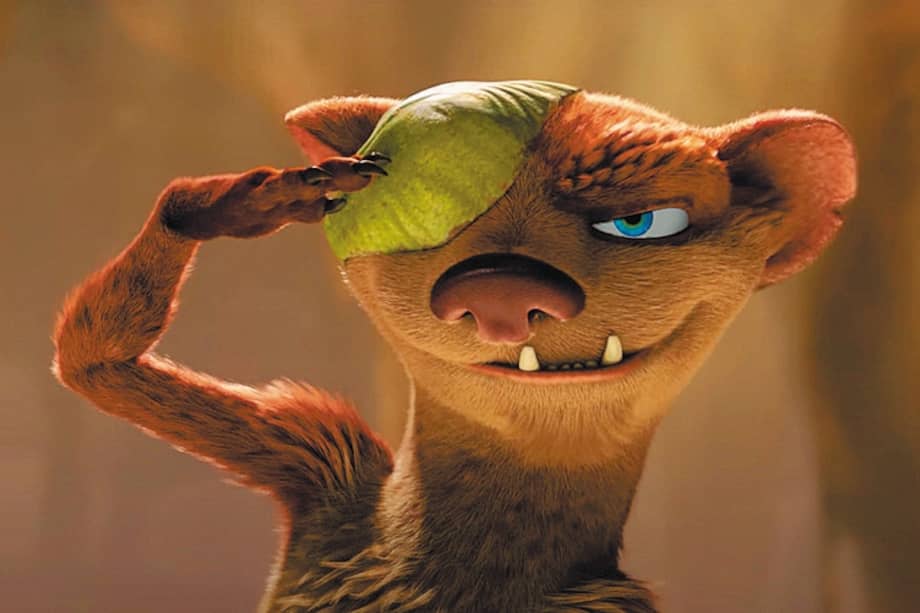 El personaje de Buck apareció por primera vez en "La era de hielo 3: el origen de los dinosaurios". / Cortesía