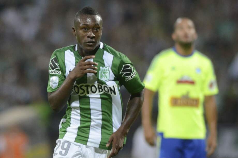 Marlos Moreno delantero de Nacional. Foto: AFP