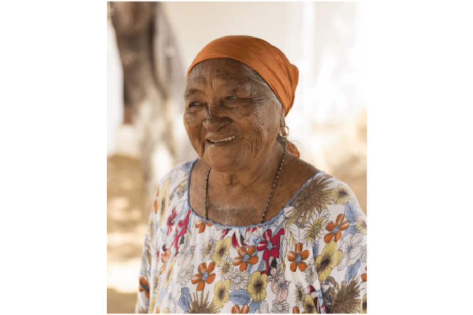 Obra “Petronila” de la fotógrafa barranquillera Andrea Buelvas. Esta pieza hace parte del proyecto WAKU´AIPA, que busca explorar la vida de la mujer Wayuu. / Andrea Buelvas