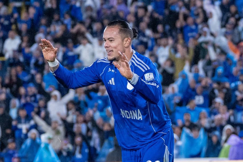 Leonardo Castro, jugador de Millonarios.