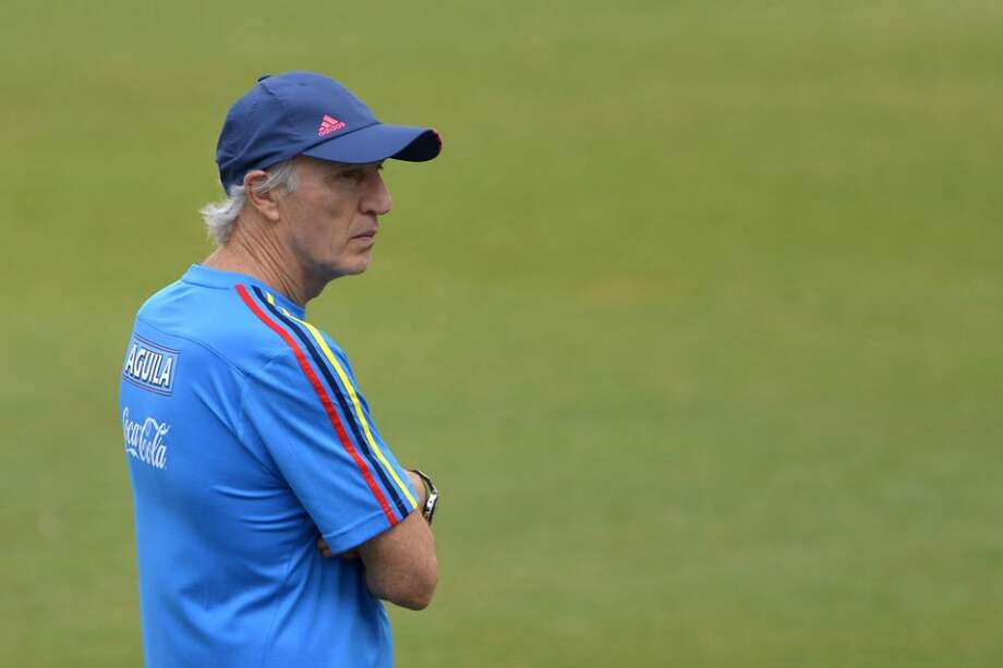 José Pékerman, técnico de la selección de Colombia. Foto: AFP