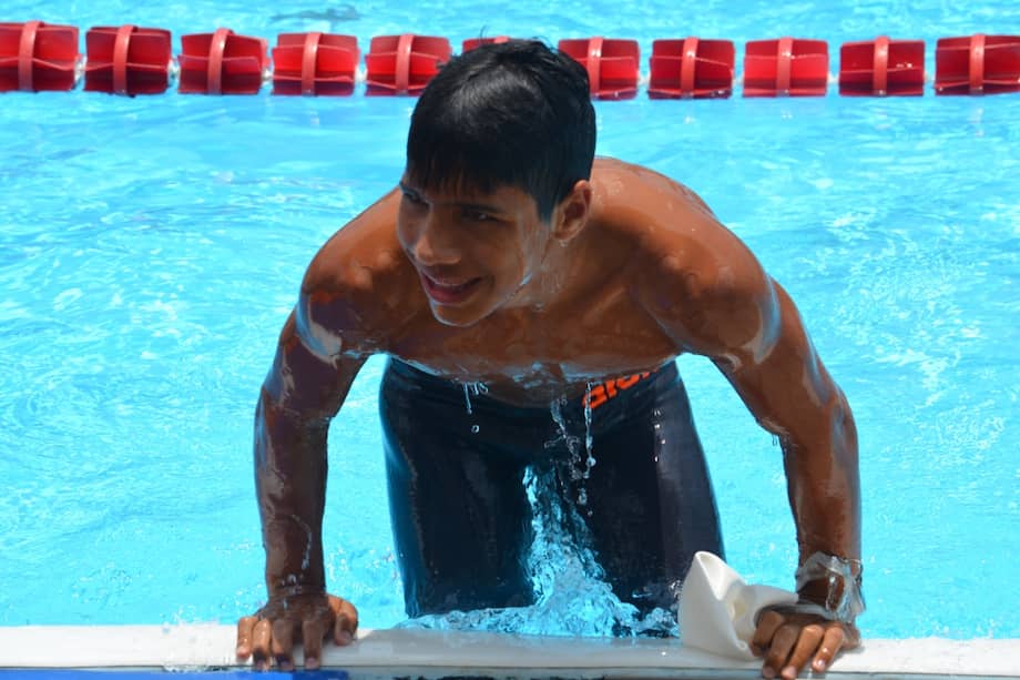 Carlos Daniel Serrano, deportista paralímpico colombiano. / Cortesía Comité Paralímpico Colombiano