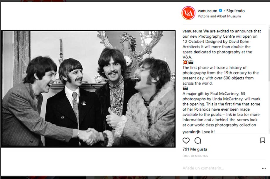 Tomada de Instagram.com/vamuseum