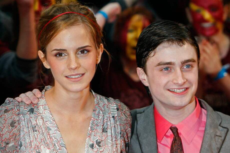 Los actores Emma Watson y Daniel Radcliffe.