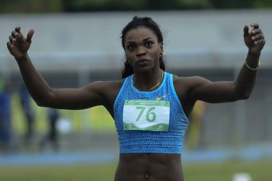 Caterine Ibargüen tiene la medalla de oro en los Juegos Olímpicos de Río como máximo objetivo del 2016. / AFP