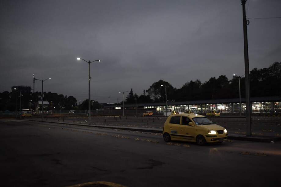 El taxi fue inmovilizado. El conductor va a ser imputado por lesiones personales.