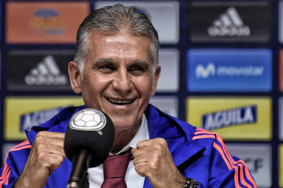 Queiroz, entrenador de la selección de Colombia. / Archivo