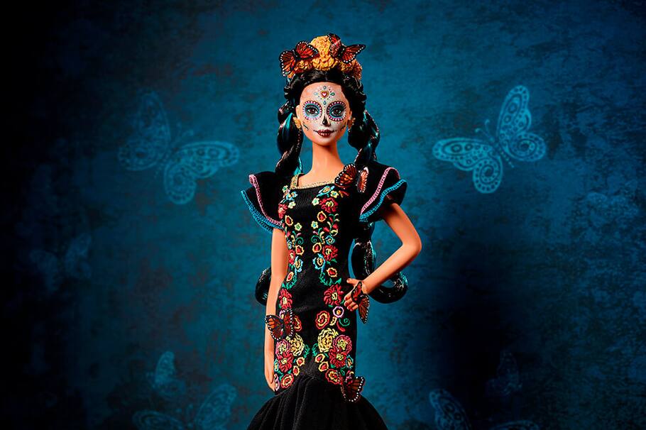 Nueva Barbie conmemorativa del Día de Muertos evoca a la tradicional Catrina
